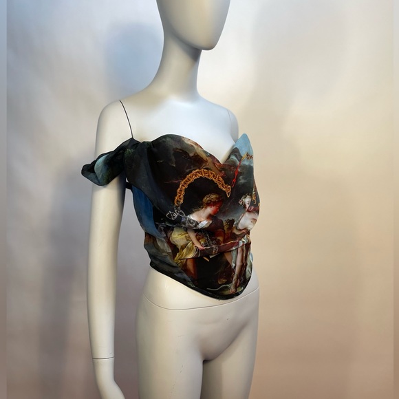 Vivienne Westwood SUNDAY CORSET TOP BOUCHER IT 40 NWT BRAND NEW - Picture 12 of 16